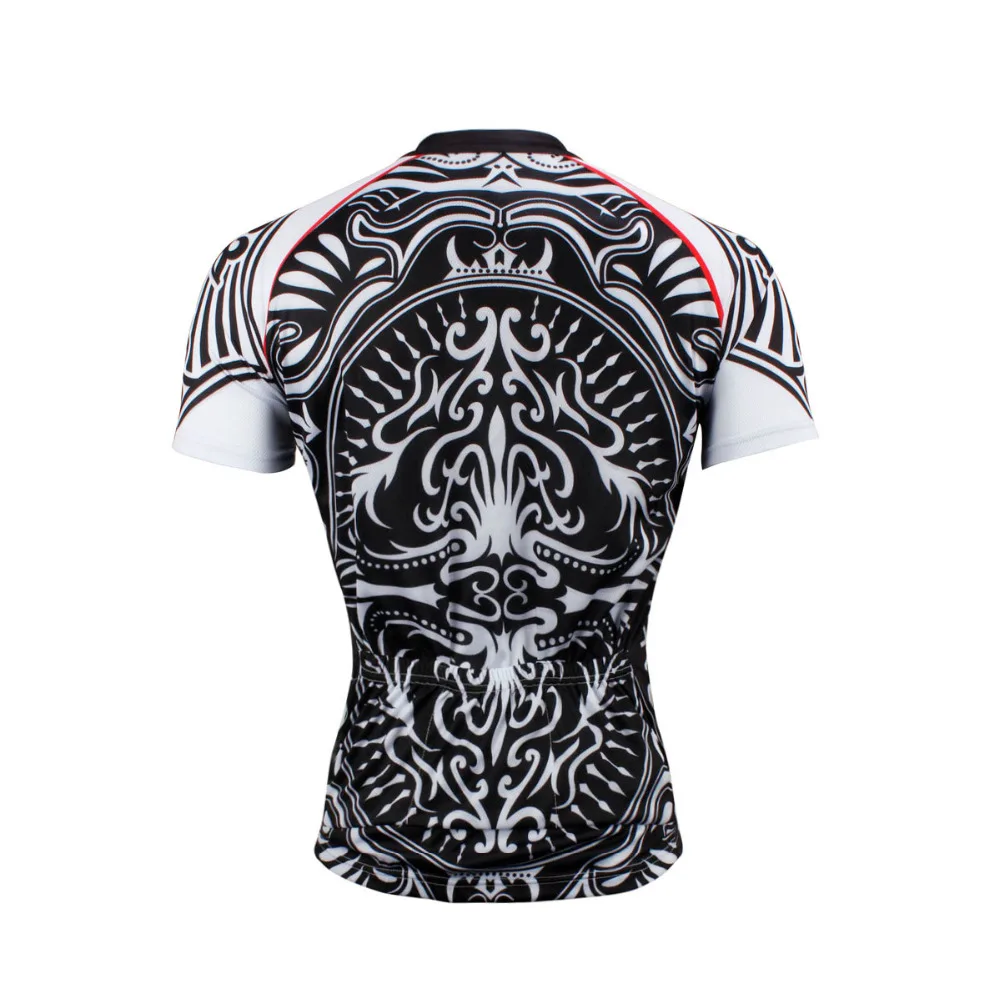 Мужская Трикотажная футболка с коротким рукавом и принтом в виде покера|cycling jersey