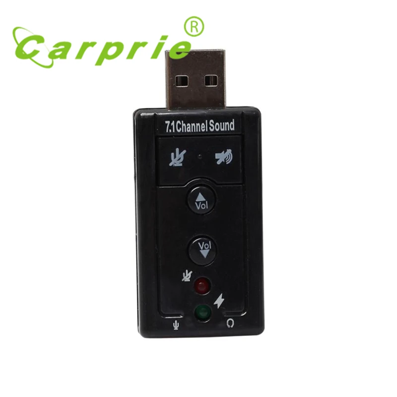 Новый мини USB 2 0 3D Виртуальная 12 Мбит/с внешняя 7 1 канальный Аудио Звуковая карта