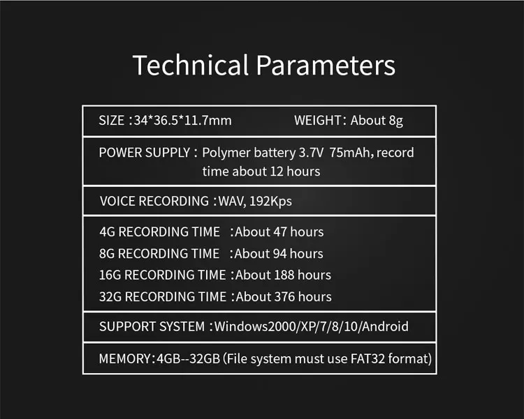 Цифровой аудио Флешка для записи голоса регистраторы HD MiNi Micro сердце форма WAV формат звук Запись 4 г/8 г/16 г/32 г выбор