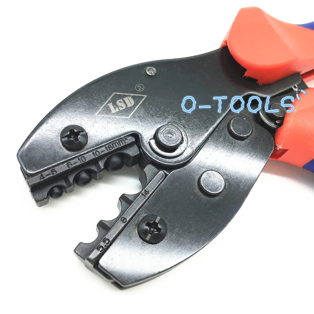 Обжимные плоскогубцы для неизолированных кабельных соединений 4-16 мм ² кабельный