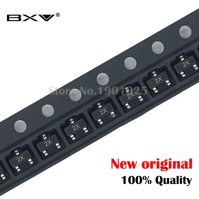 100 шт., новые и оригинальные модели MMBT4401 SOT-23 MMBT4401LT1G SOT 2X SMD