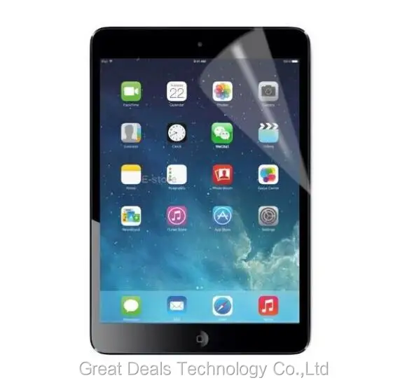 Высокая четкость всего тела передняя защита экрана для IPad 2, 3, 4+ розничная посылка
