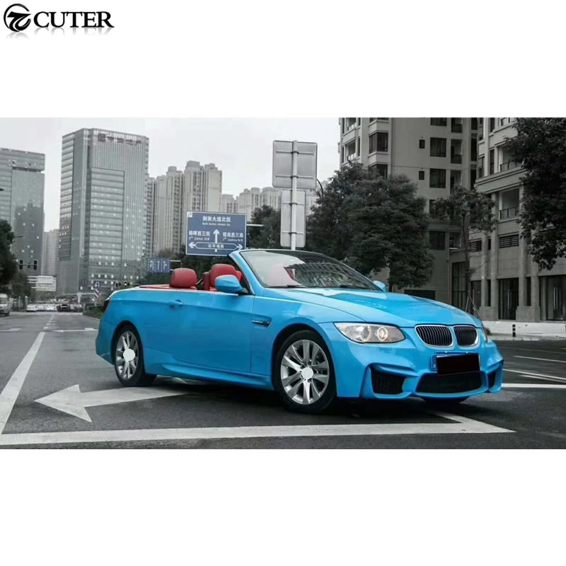 E92 E93 купе M4 Стиль FRP комплект кузова автомобиля передний бампер задний боковые