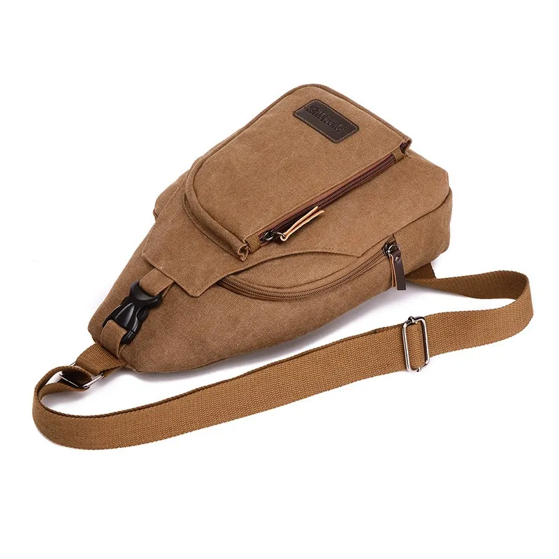 Тканевая сумка через плечо на заказ мужская для зарядки модная нагрудная