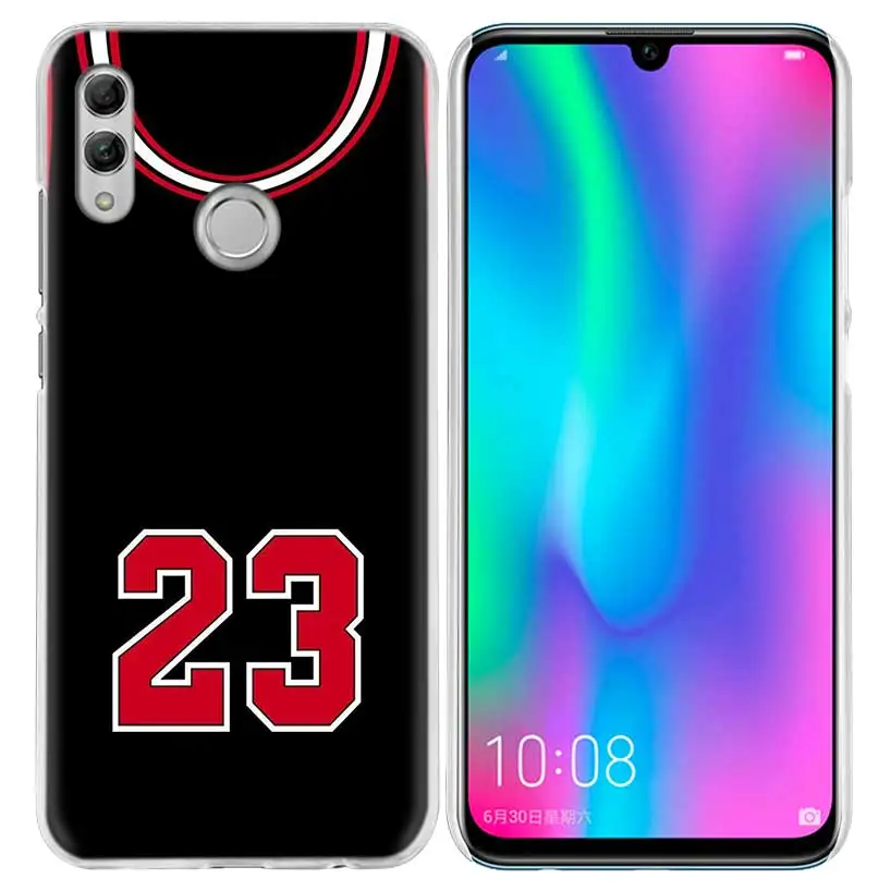 Баскетбол 23 24 номер чехол для huawei Honor 8X Y9 20 9 10 Lite Play 8C 8A Pro V20 20i Y6 Y7 Y5 жесткий чехол из ПК для телефона Casos