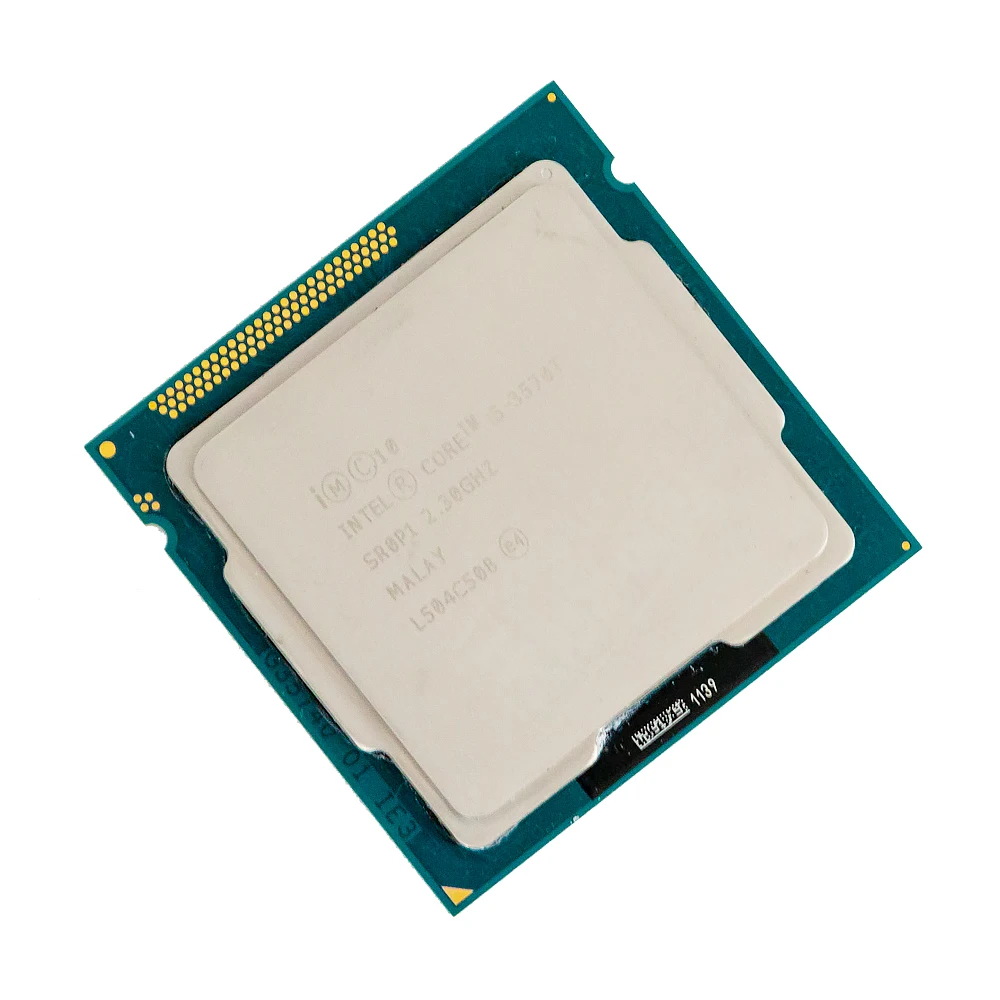 Intel Core i5-3570T настольный процессор i5 3570 T Quad-Core 2,3 ГГц 6 Мб L3 Кэш LGA 1155 сервер, используемый для Процессор