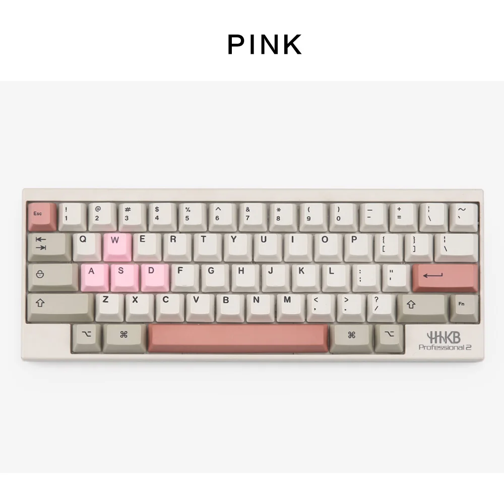 EC WASD краситель-подбитые брелки PBT Материал для клавиатуры Topre realforce HHKB