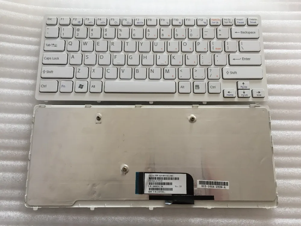 Американская версия для Sony Vaio VPCCW21FX VPC-CW21FX VPC-CW22FX PCG-61111L PCG-61111T PCG-61111W PCG-61111M белая