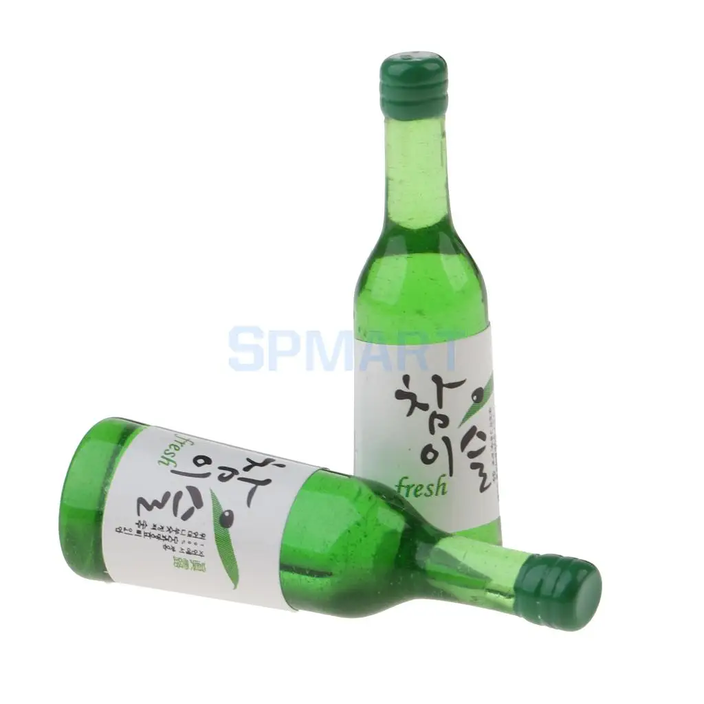 MagiDeal 5 шт. 1/12 масштаб Shochu бутылки модели продуктов для кукольного домика кухни