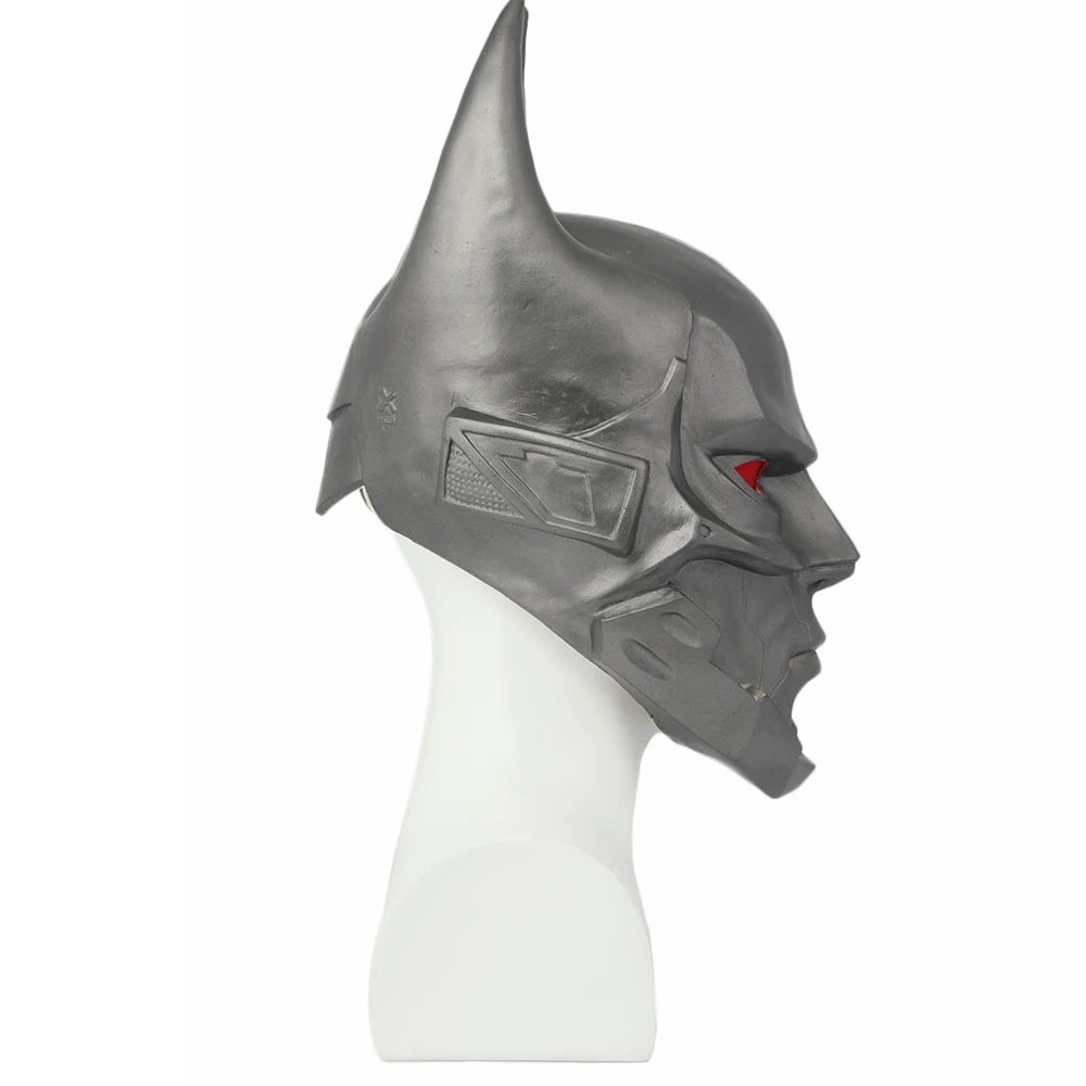 XCOSER Batman Beyond косплей реквизит Элитный латекс маска серебро полный головной шлем
