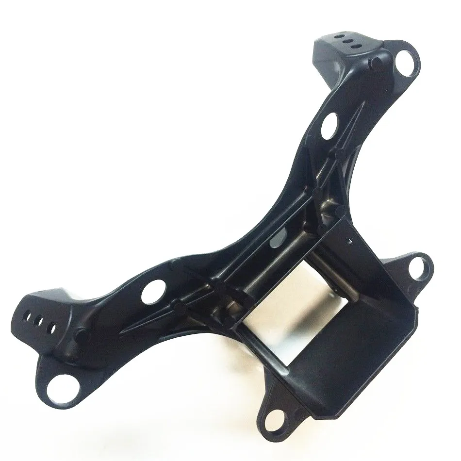 Черная фара Cowling Передняя верхняя обтекатель Stay Кронштейны для Yamaha YZF R6 2006 2007|fairing