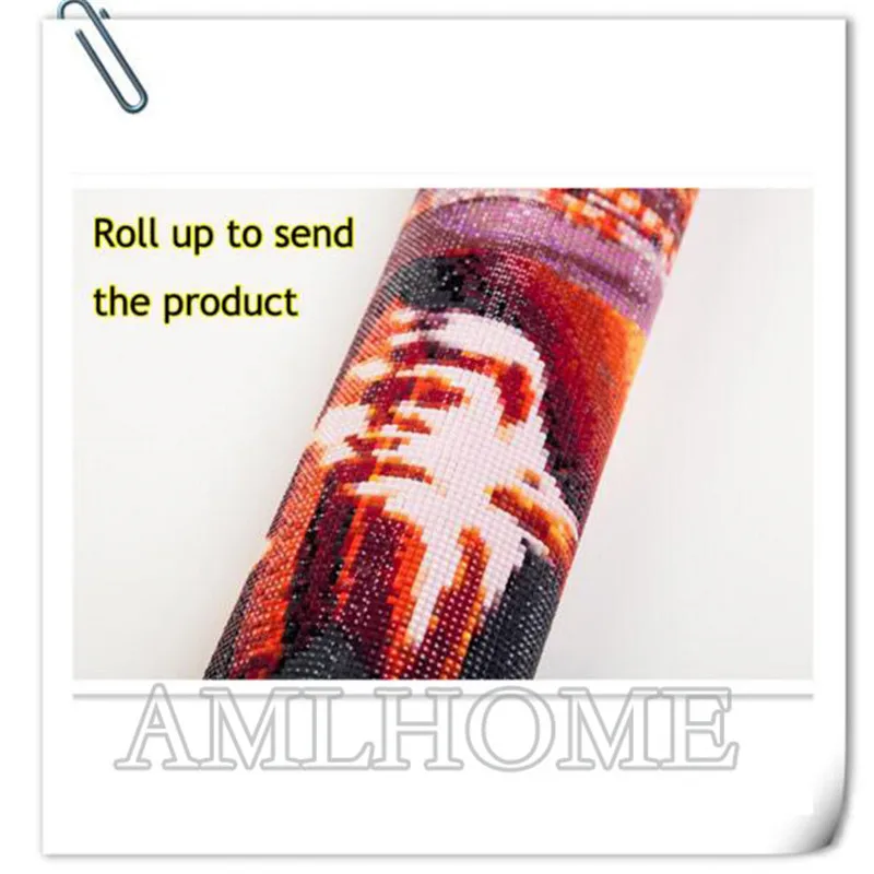 AMLHOME НОВЫЙ 5D DIY Роспись бриллиантами Птицы и Цветы Кристалл Пересечение Рукоделия Рукоделие Домашний декор HC912 на.