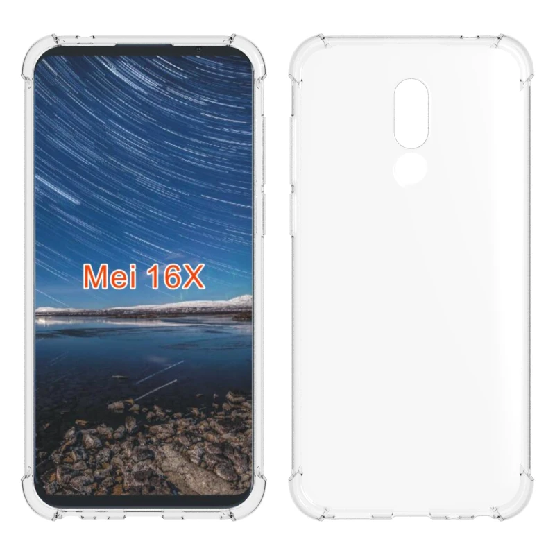 Брендовый противоударный мягкий чехол из ТПУ для Meizu 16X защитный чехол|Бамперы| |