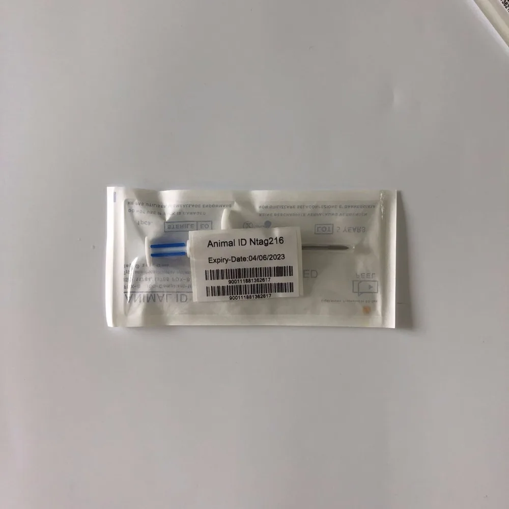(50 ⑤ упак.) 2 12*12 мм RFID транспондер nfc pet микрочип ветеринарный шприц NFC собака кошка