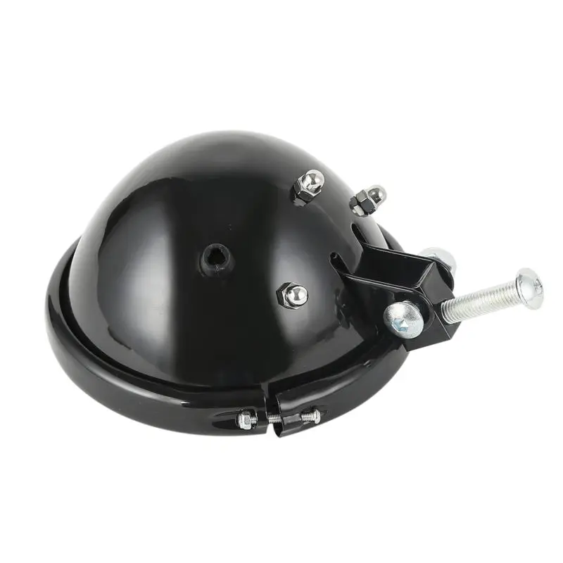 TCMT мотоциклетный черный корпус фары 5 75 &quot5 3/4&quot с монтажным блоком для Harley Dyna FXDF