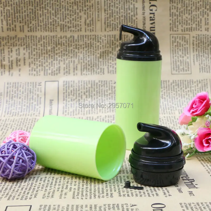 Green Empty Airless Pump Bottles 50ml 80ml Emulsion Cream Bottle for Travelling Make up Containers Wholesale 100pcs/lot DHL Free | Красота и