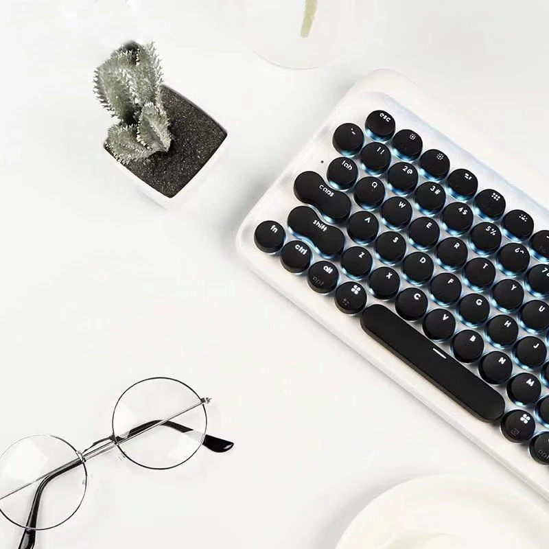 YouPin LOFREE Dot Bluetooth Mechanical Keyboard System-wide Use Green Axis 79 Key adjustable brightness For Smart Home | Электроника