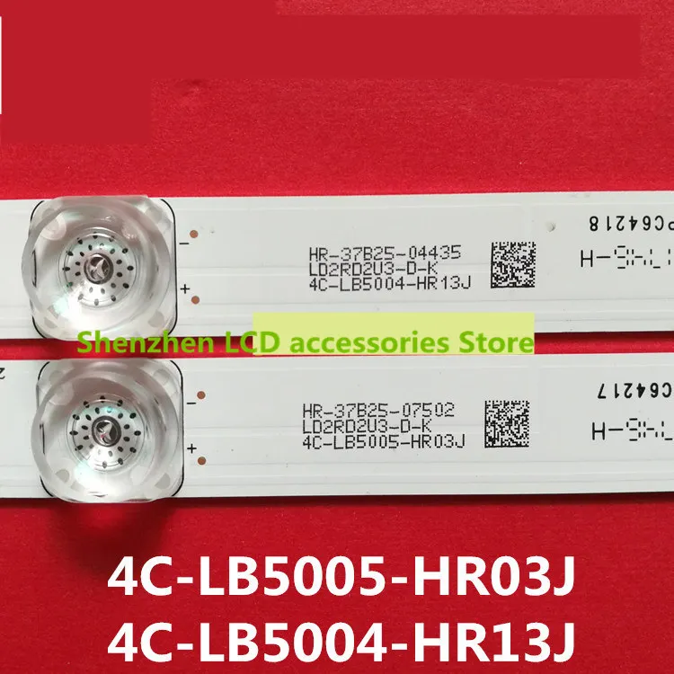 8 шт./лот для TCL D50A630U L50E5800A UD LCD подсветка полоса 4C LB5005 HR03J LB5004 100% Новинка|Аксессуары