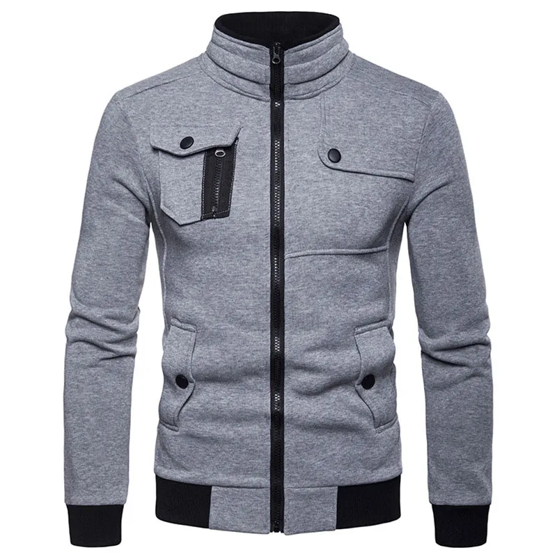 

Мужская толстовка на молнии, спортивный костюм в стиле хип-хоп, 2018, S-XXL