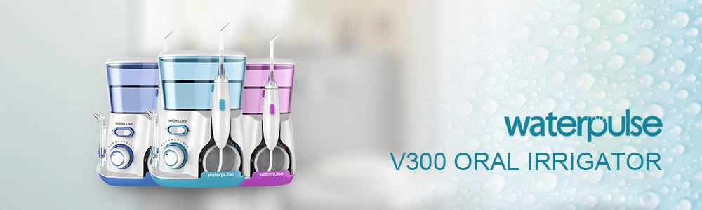 Waterpulse V300R ирригатор капельный полив с 5 советы ирригатор полости рта электрические Ирригатор для полости рта стоматологических Flosser 800 мл Ёмкость гигиены полости рта для Семья уход ирригатор для полости рта