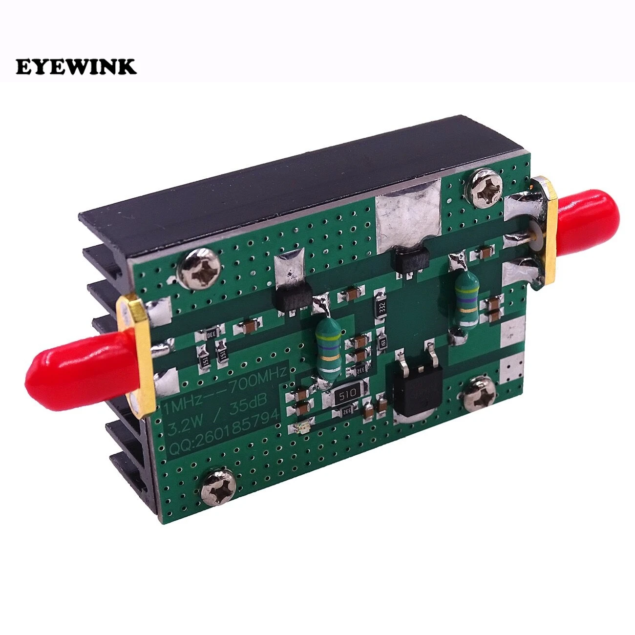 1PCS New Arrival 1MHz-700MHZ 3.2W HF VHF UHF FM Transmitter RF Power Amplifier For Ham Radio Module Board | Электронные