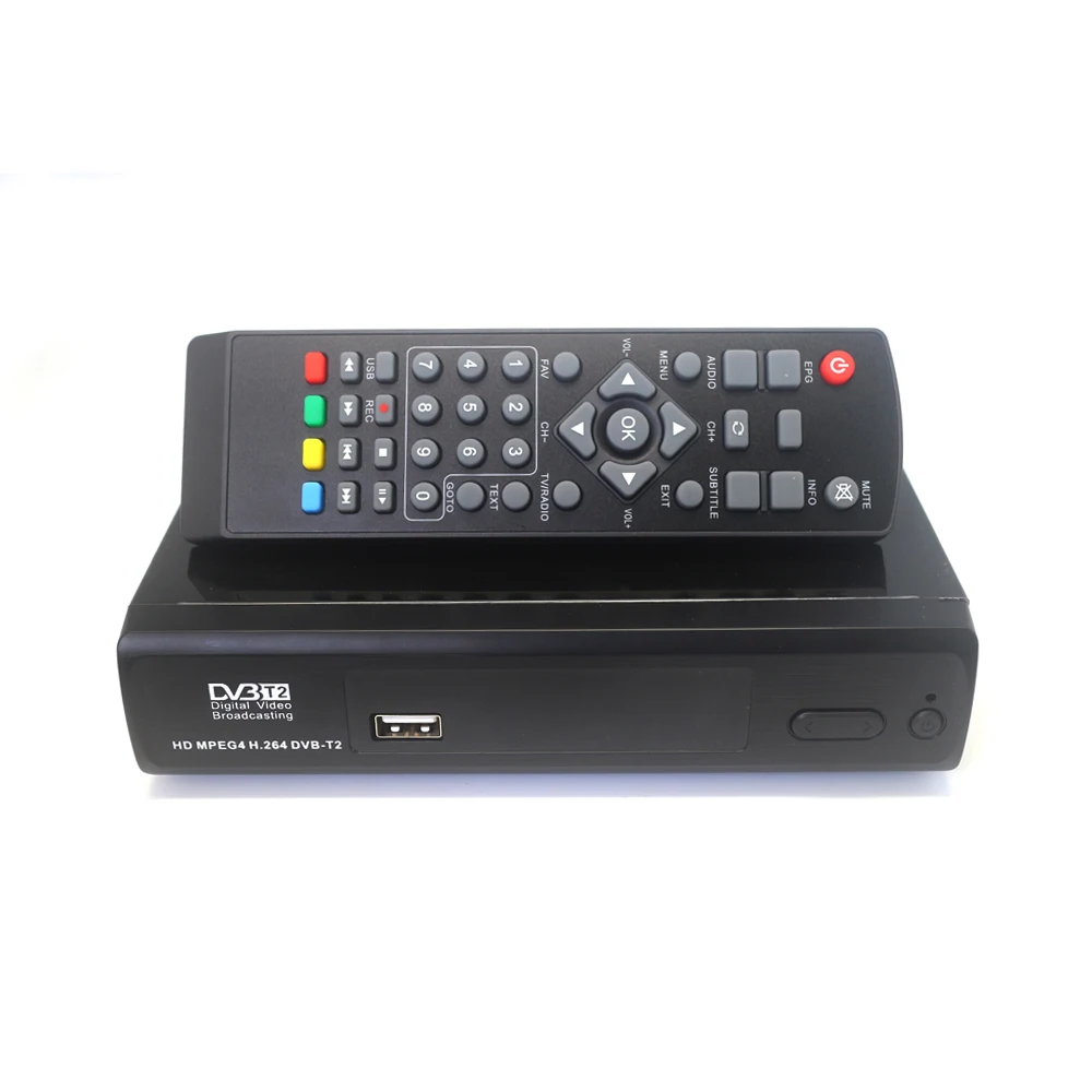 Vmade полностью HD DVB T2 цифровой наземный ТВ приемник тюнер H.264 MPEG 2/4 1080 p поддерживает