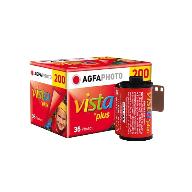 AGFA Vista Plus 200, 36exp 135 цветная Negativel пленка