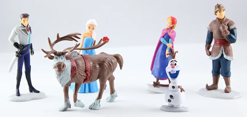 6pcs/set 7-11CM New Movie Cartoon PVC action figures best children toys gifts |