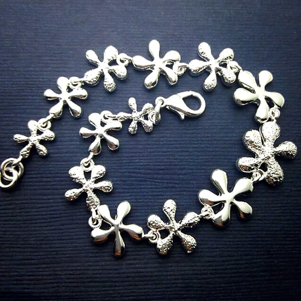 Браслеты для женщин серебряный браслет 925 покрытый bijoux en argent pas cher|bracelets for|bracelets for