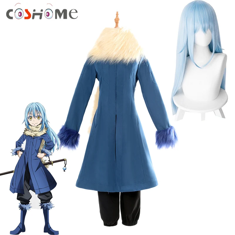 Костюм для косплея Coshome Rimuru Tempest Tensei shitara Slime datt Ken аниме в тот раз я перевоплотился