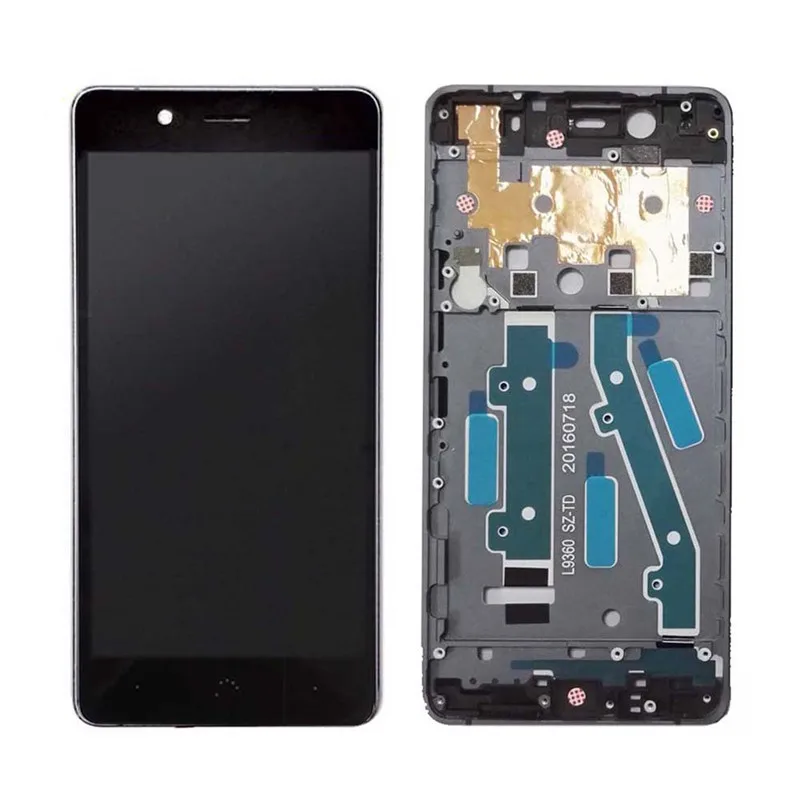 Для BQ X5 Plus ЖК-дисплей и сенсорный экран 100% протестирован для Aquaris с рамкой