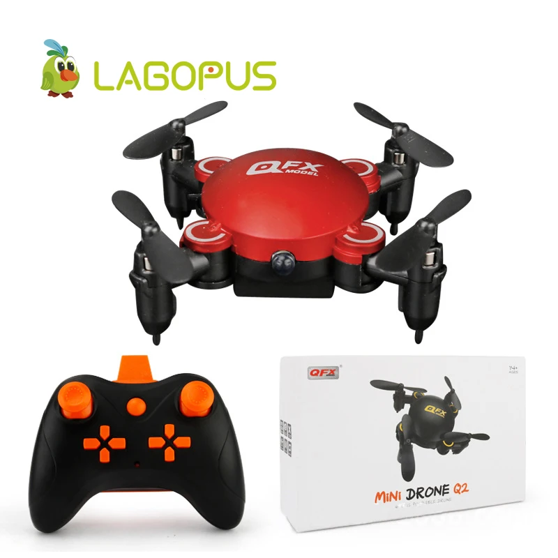 Lagopus мини-Дрон Карманный складной Радиоуправляемый Дрон с камерой HD 2MP пульт