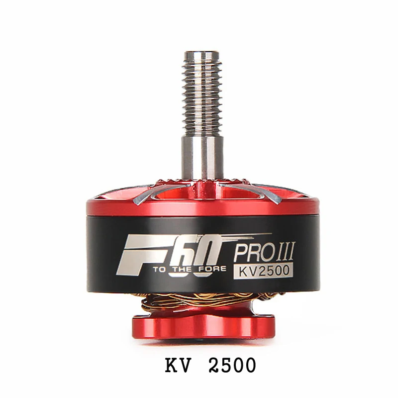 4 шт. T-motor F60 PRO III 1750KV 5-6S 2500KV 2700KV 3-4S CW резьба бесщеточный двигатель для