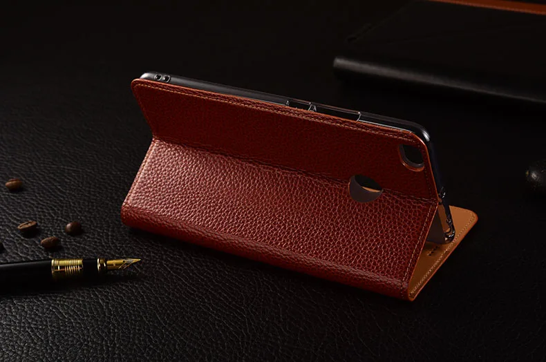 Чехол KEZiHOME xiaomi mi max 2 из натуральной кожи с магнитной подставкой и откидной крышкой, чехол для xiaomi mi max 2, задняя крышка