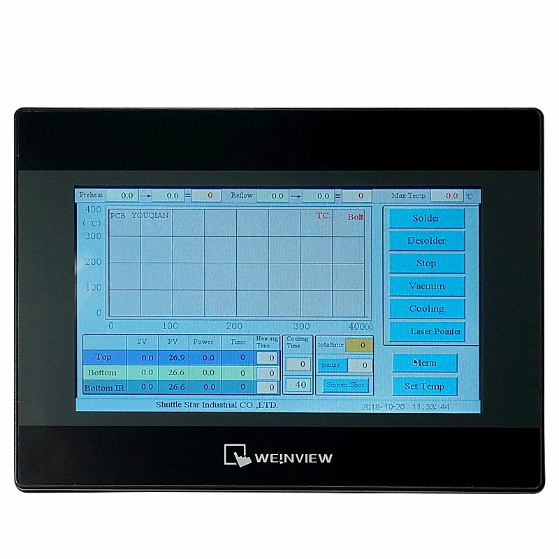 SP360C сенсорный экран BGA паяльная станция челнок звезда реболлинга станция с PLC управления трафареты щетка пинцет