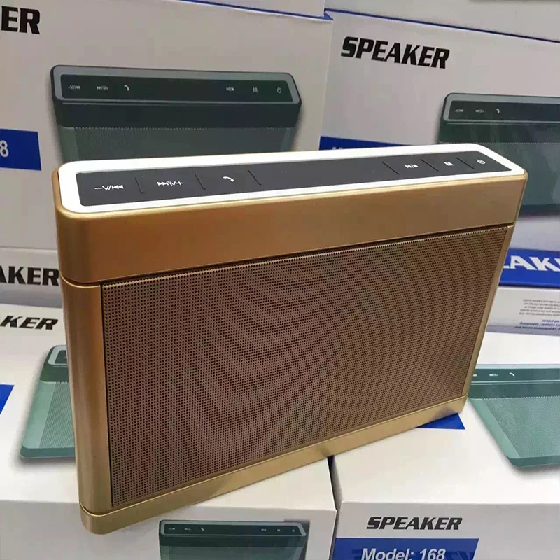 Портативный Беспроводной Bluetooth Динамик стерео воспроизведения музыки сабвуфер