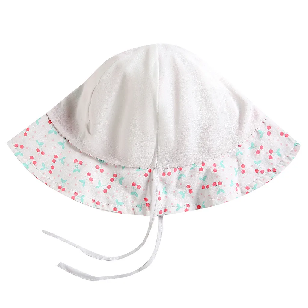 SAGACE Baby Hat Cotton Kids Summer Cute Pink Bow Deco Sun Cap For Child Girls Babies Hats | Детская одежда и обувь