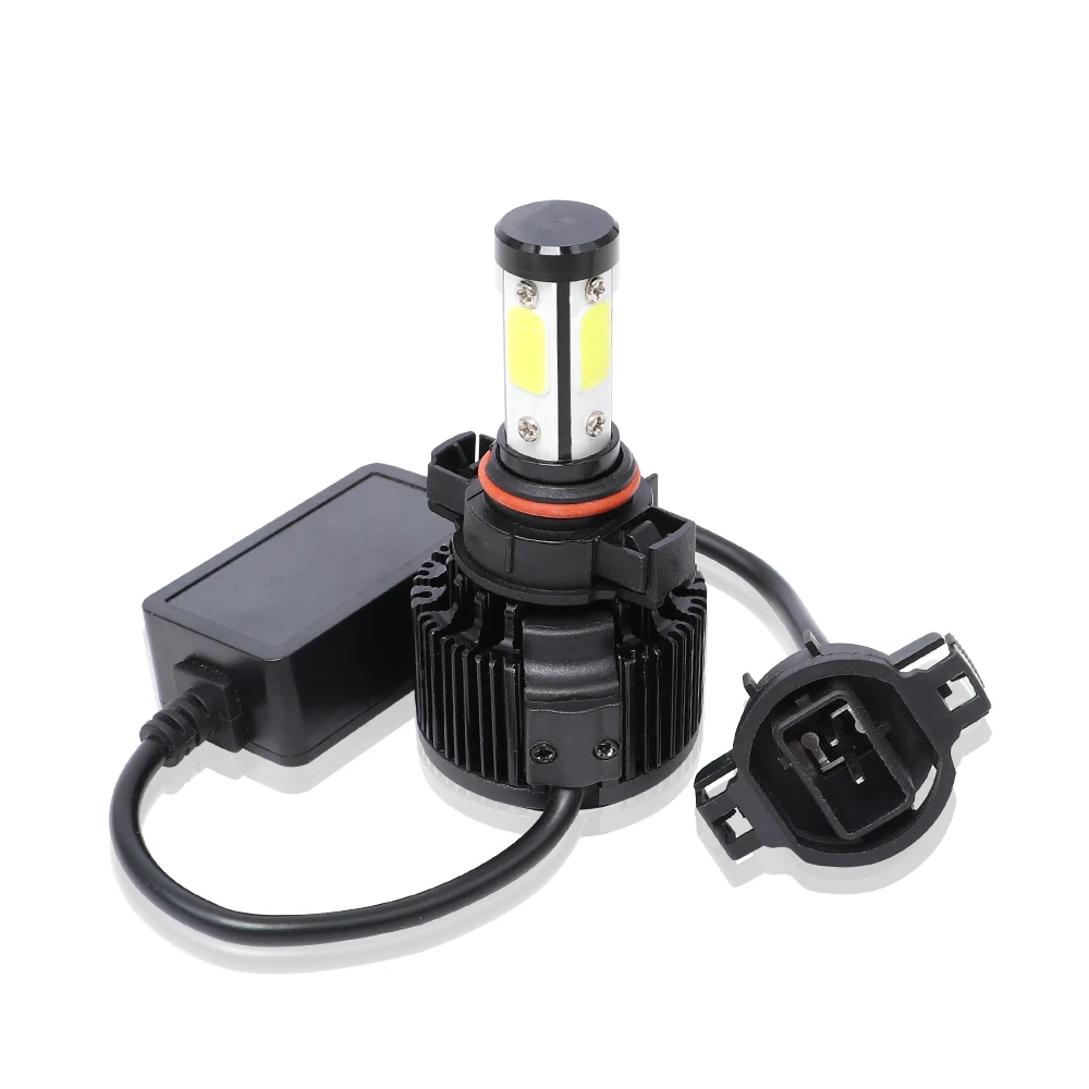 DIC H4 светодиодный 64W 20000LM/пара 4 стороны COB головной светильник H13 H11 H7 9005 9006 HB4 9007 9012 HIR2 5202 Canbus автомобильный светильник лампы головного