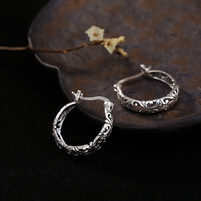 Женские полые серьги из серебра 925 пробы L &amp P | Украшения и аксессуары