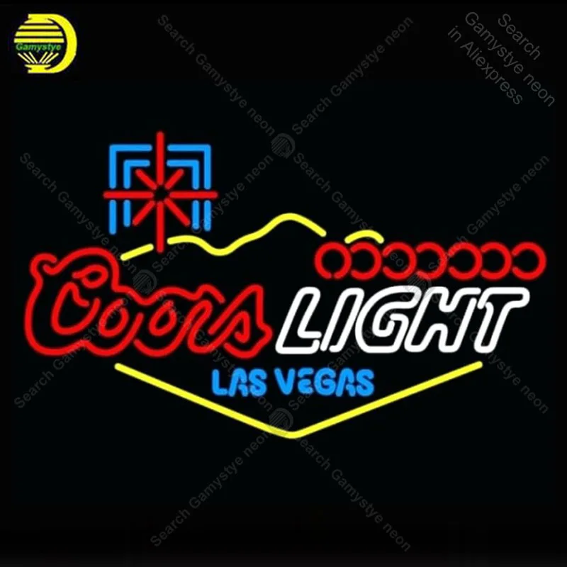 

Неоновые вывески для COORS светильник, лампа Лас-Вегаса, лампа для вывесок, дисплей для магазина, неоновая лампа Letrero, ручная работа