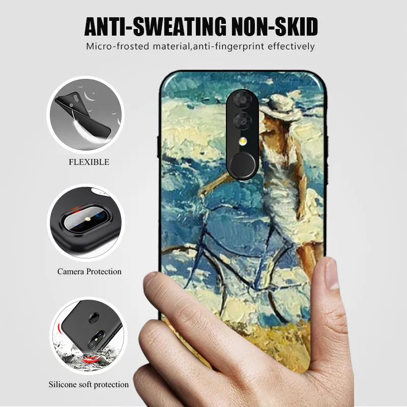 For Alcatel 3 2019 5053Y Case 5053D 5053K 3L Cover Soft TPU Animals Unicorn cat case for Phone |