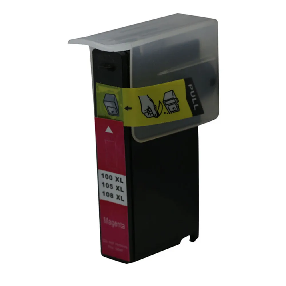 Чернильный картридж совместимый для Lexmark 100XL 105 105xl 108xl Impact S301 S305 S405 Pro205 Pro209 ro708 Pro808