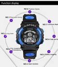 Хит продаж 2015, мужские водонепроницаемые цифровые светодиодные кварцевые часы для мальчиков с будильником и датой, спортивные наручные часы для мальчиков, подарки