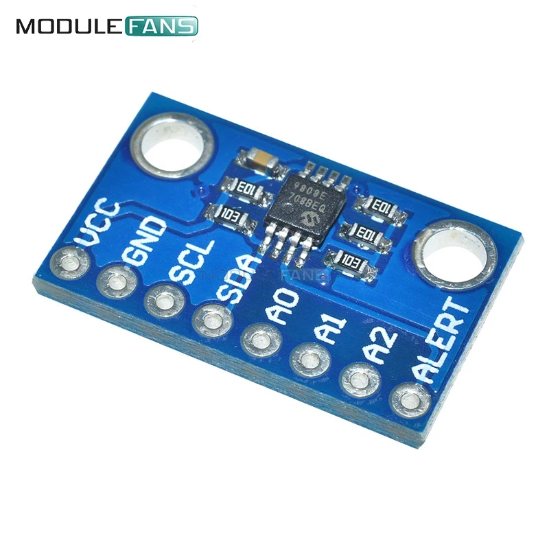 Высокоточный датчик температуры MCP9808 I2C модуль коммутационной платы 2 7 в-5 в