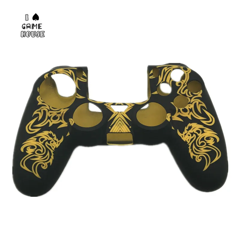 Модный дизайн силиконовый чехол для геймпада защитный контроллера PS4 с