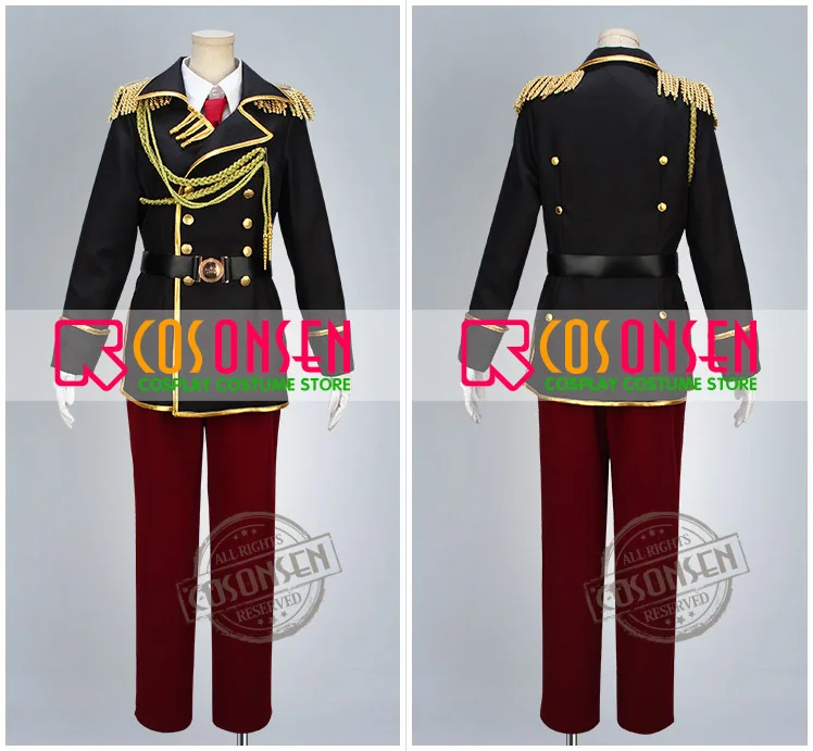 Костюм для косплея ONSEN K Project военная Униформа тоцука татара ложка костюм с шляпой