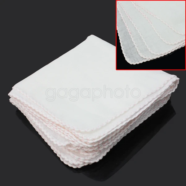 

10 Pcs Square Type Cotton Remove Makeup Exfoliating Massage Facial Muslin Cloth Bathroom Shower Sport Towel