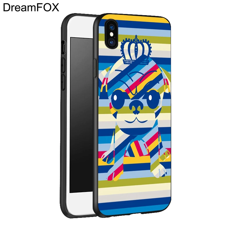 DREAMFOX L227 черный мягкий силиконовый чехол из ТПУ для Apple iPhone 11 Pro XR XS Max X 8 7 6 6S Plus 5 5S 5G SE