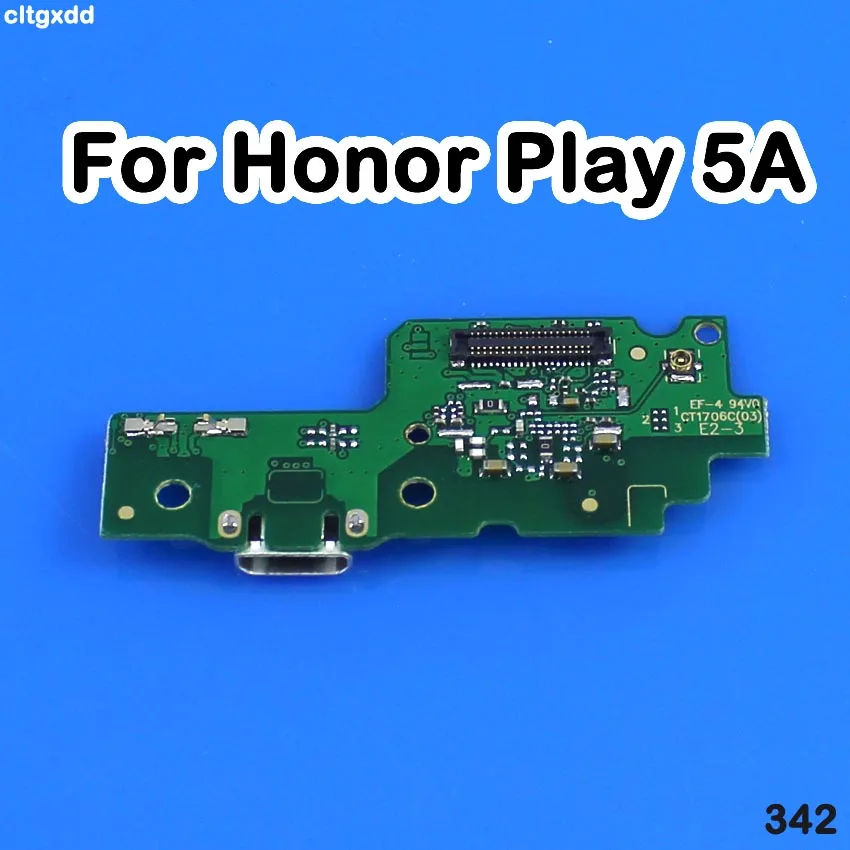 Usb порт для зарядки док станция разъем плата гибкий кабель с микрофоном Huawei Honor Play