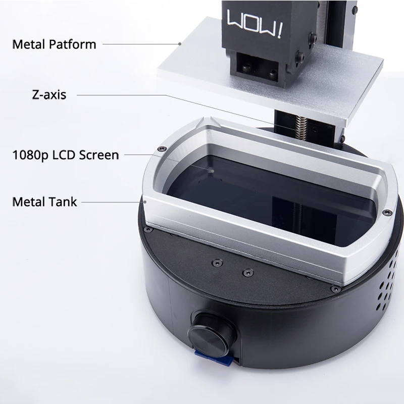 Sparkmaker 2019 новейший 3d принтер FHD Смола Pinter SLA быстрый ломтик Off line печать lcd Shadow Mini